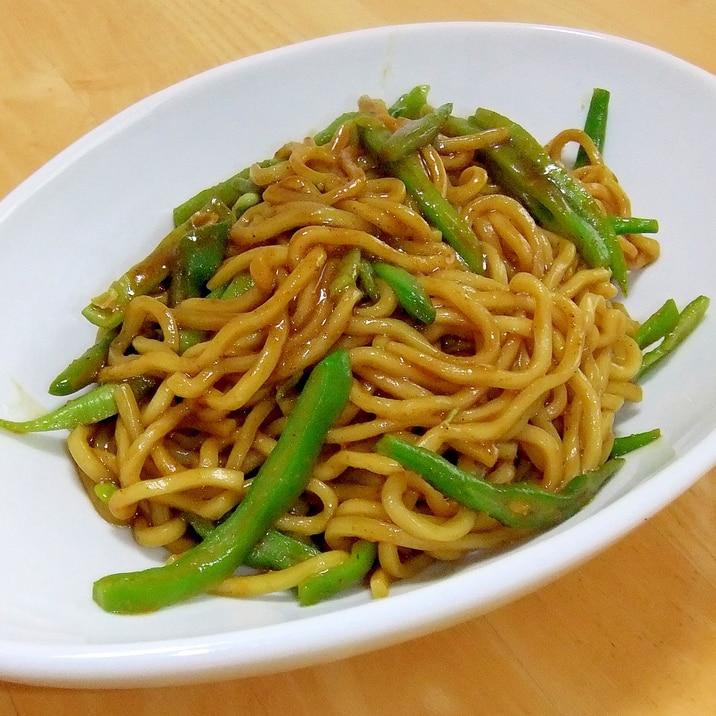 インドカレー粉☆ラー麺焼きそば